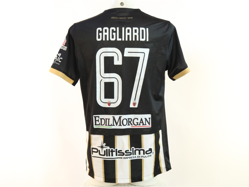 Gagliardi's Ascoli vs Ternana Unwashed Shirt, 2025