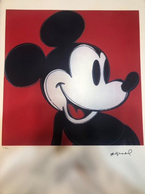 Andy Warhol "Mickey Mouse" 