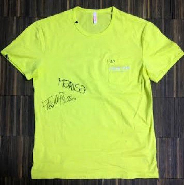 Federico Russo and Marisa Passera signed t-shirt - SUN68 & Love for Music