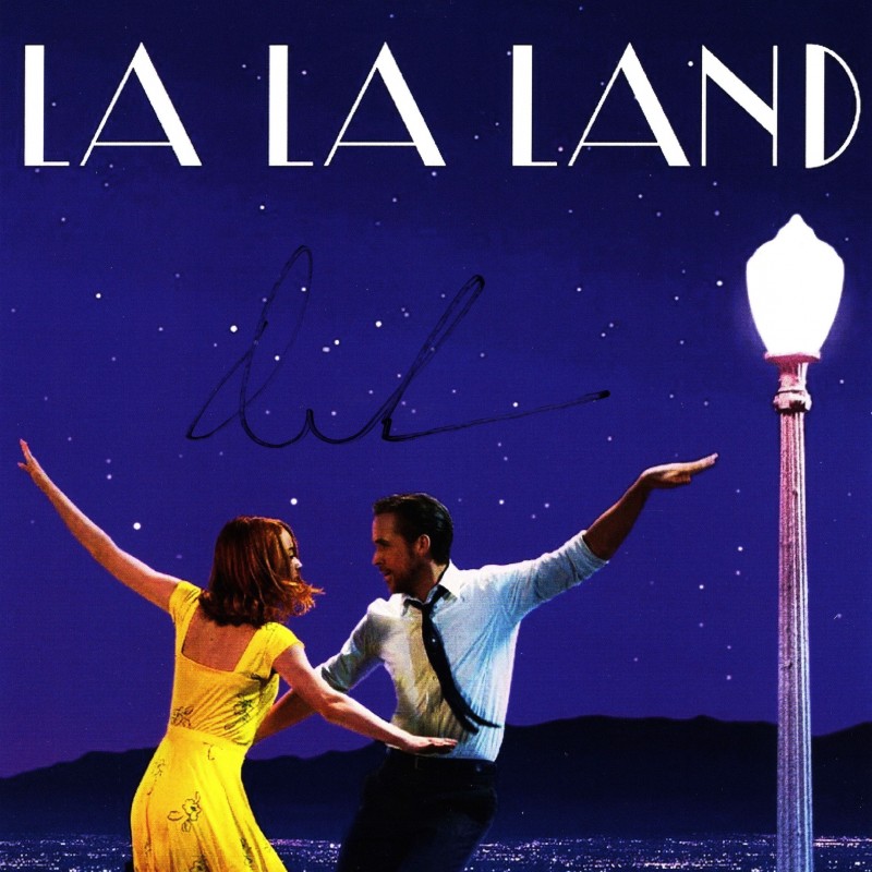 "La La Land" Damien Chazelle Signed Photograph