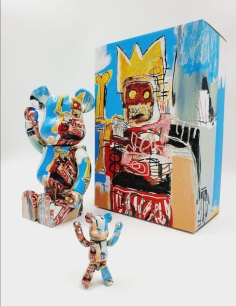 "Bearbrick jean michel basquiat #6 di Medicom Toy