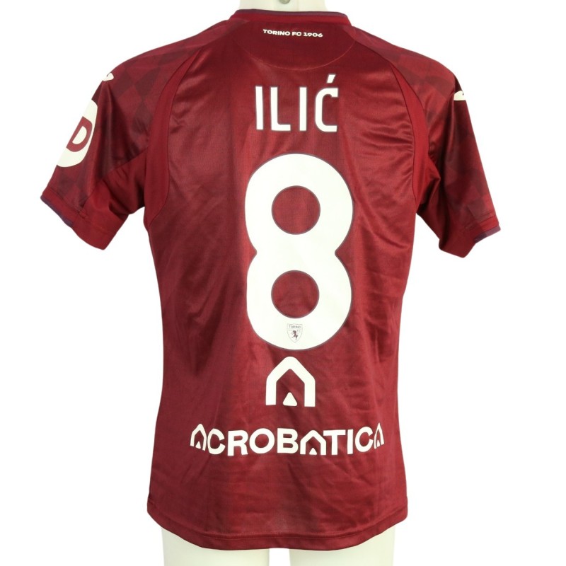 Maglia Ilić unwashed Torino vs Cosenza, Coppa Italia 2024