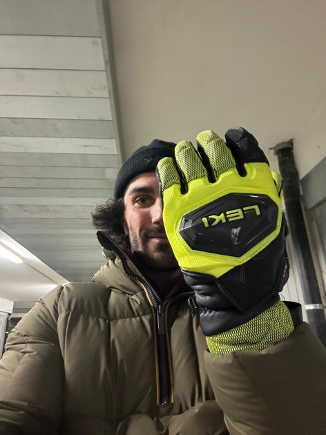 Milano Cortina 2026 Olympics Gloves – Signed by Tommaso Sala