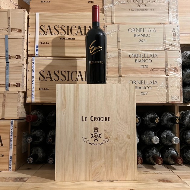 Cuvée Eva 2022 Le Crocine Toscana Rosso IGT - Wooden case 3 Bottles