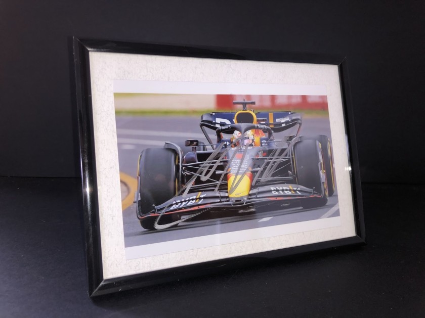 Photograph Signed by Max Verstappen