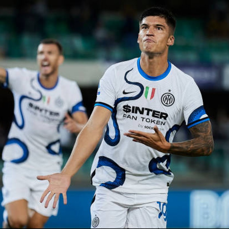 Correa's Inter Signed Match Shirt, 2021/22 