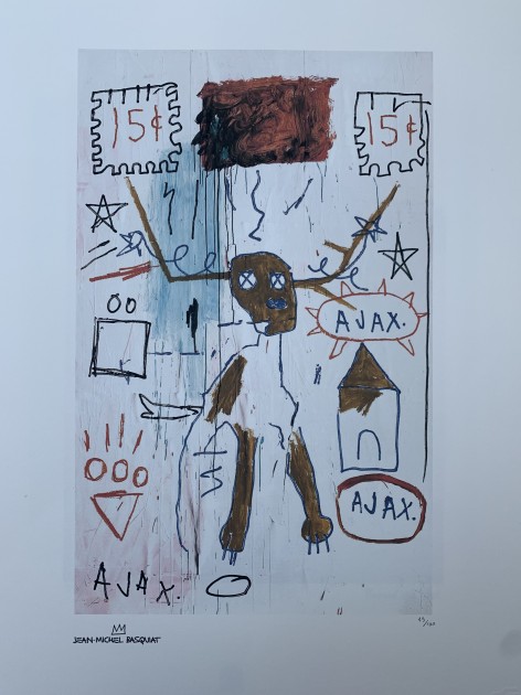 Jean-Michel Basquiat Signed Lithograph