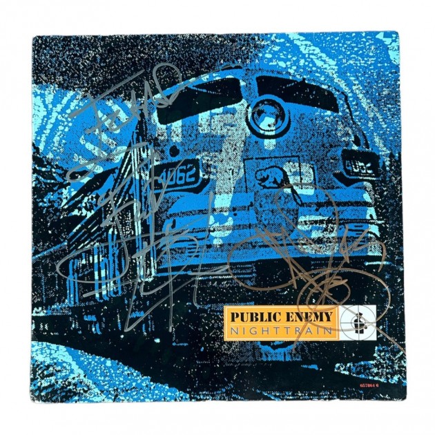 Public Enemy Signed 'Nighttrain' Vinyl LP