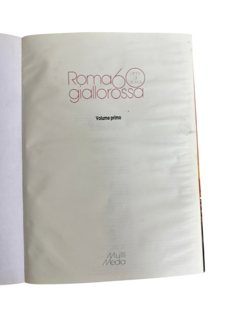 Vintage Mixed Bound Volumes of “Roma Giallorossa” Magazine, 1960s