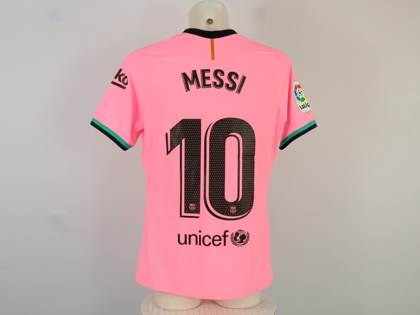 Lionel Messi's FC Barcelona 2020  Match-Issued Shirt, vs Getafe