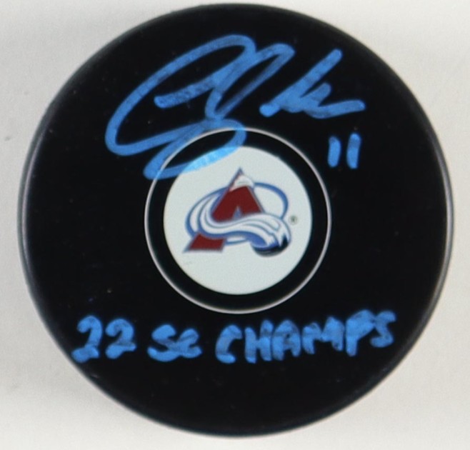 Andrew Cogliano Signed Hockey Puck 