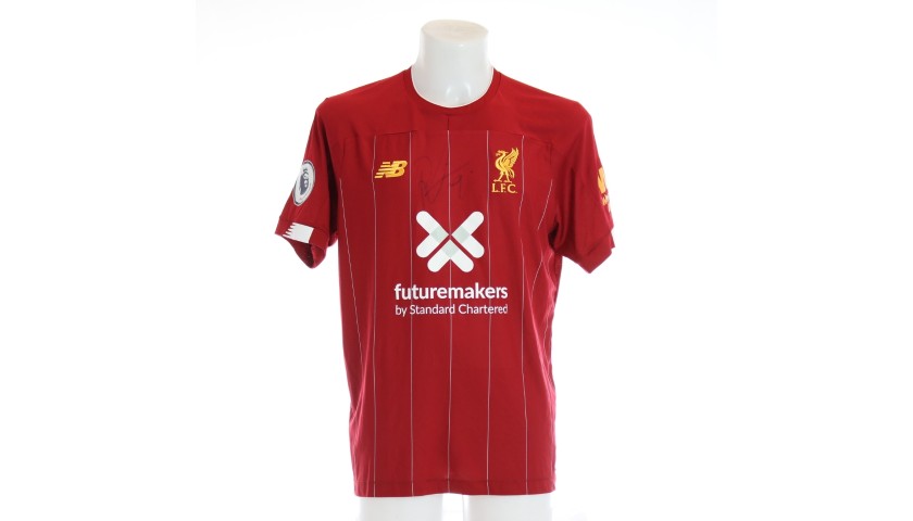 Firmino's Worn and Signed Limited Edition 19/20 Liverpool FC Shirt