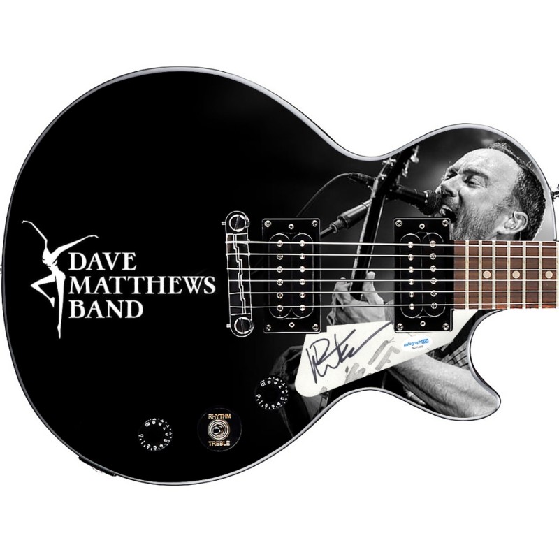 Chitarra Epiphone grafica personalizzata firmata da Dave Matthews