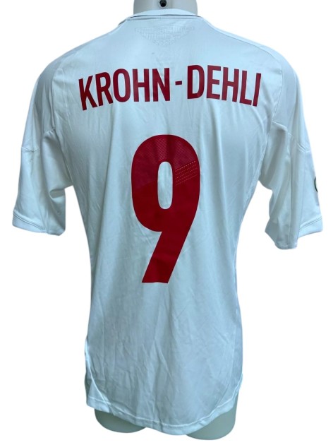 Krohn-Delhi Match-Issued Shirt, Italy vs Denmark 2012