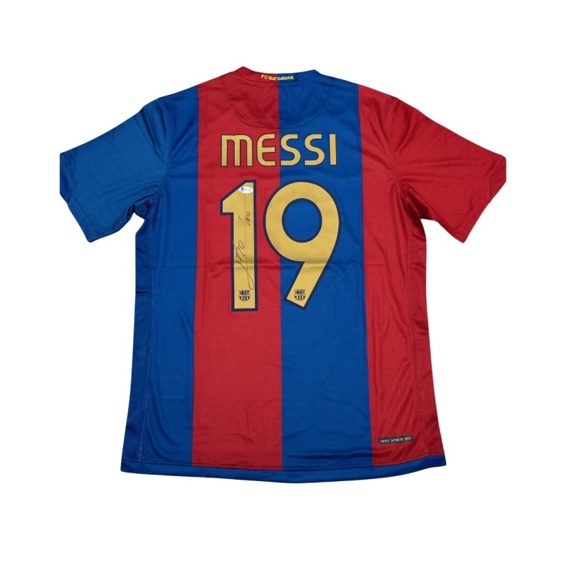 Maglia FC Barcelona 2005/06 firmata da Lionel Messi 