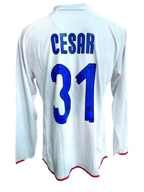 Cesar's Inter Match-Worn Shirt, 2007/08