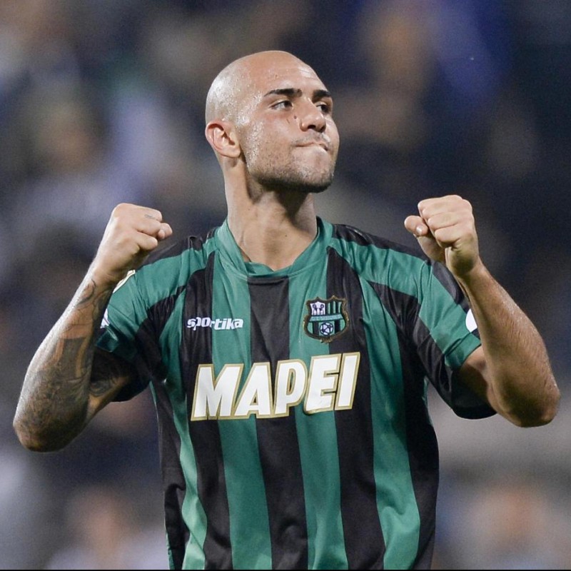 Zaza's Official Sassuolo Shirt, 2014/15 - Signed by the Squad