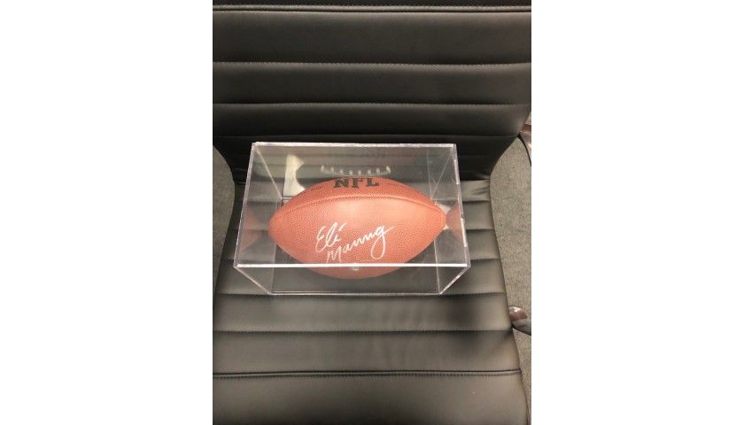 Eli Manning Signed Football New York Giants – More Than Sports