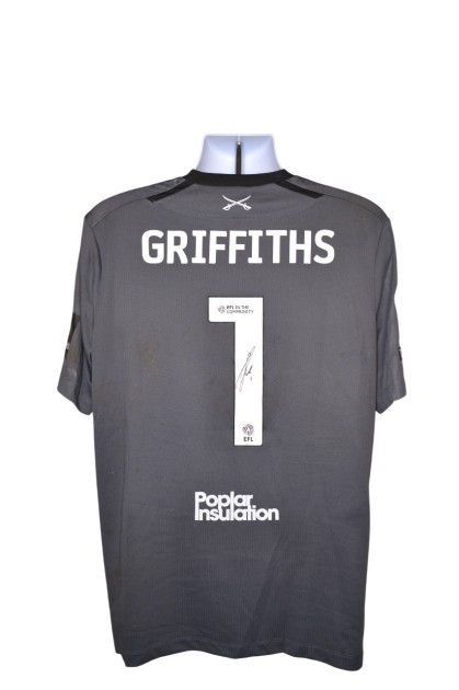 Maglia unwashed Griffiths Bristol Rovers FA Cup, vs Ipswich - Autografata