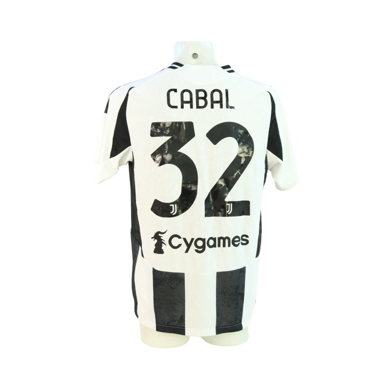 Maglia gara Cabal Juventus, 2024/25