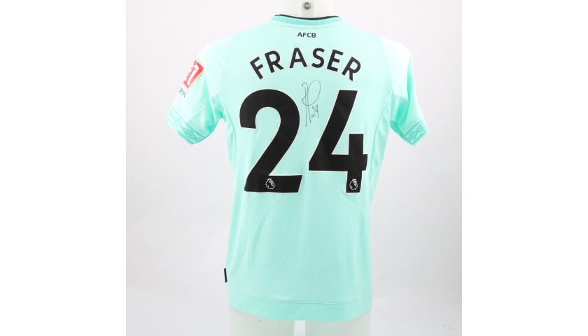 Fraser's AFC Bournemouth Worn and Signed Poppy Shirt