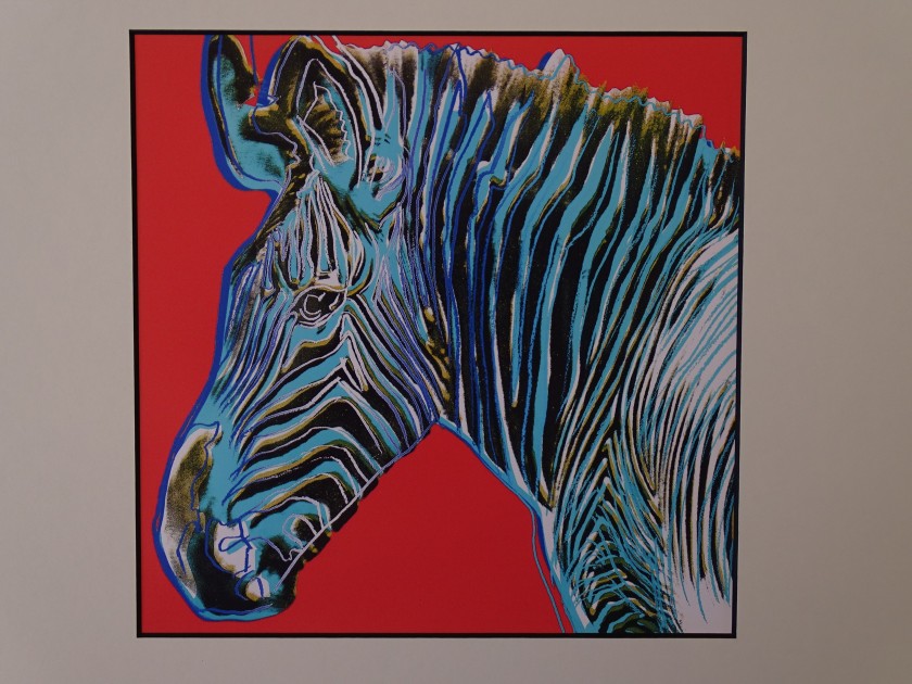 Andy Warhol "Zebra" 