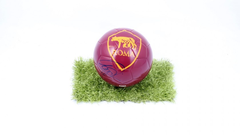 Pallone Ufficiale Roma - Autografato da Totti