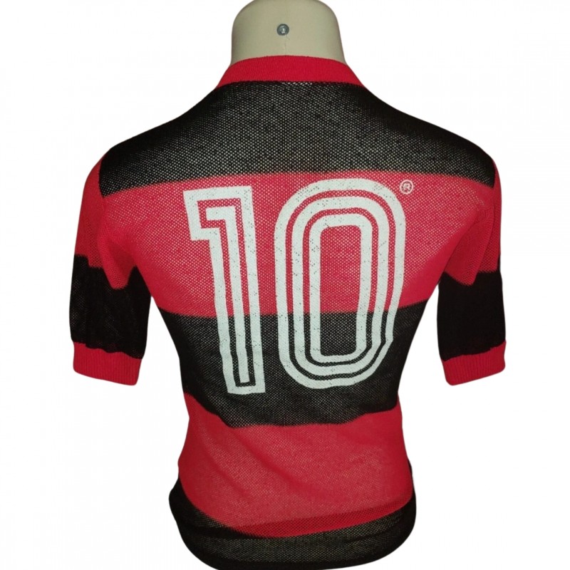 Zico's Flamengo 1981 Match Issued Shirt