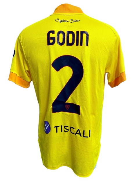 Maglia gara Godin, Atalanta vs Cagliari 2020