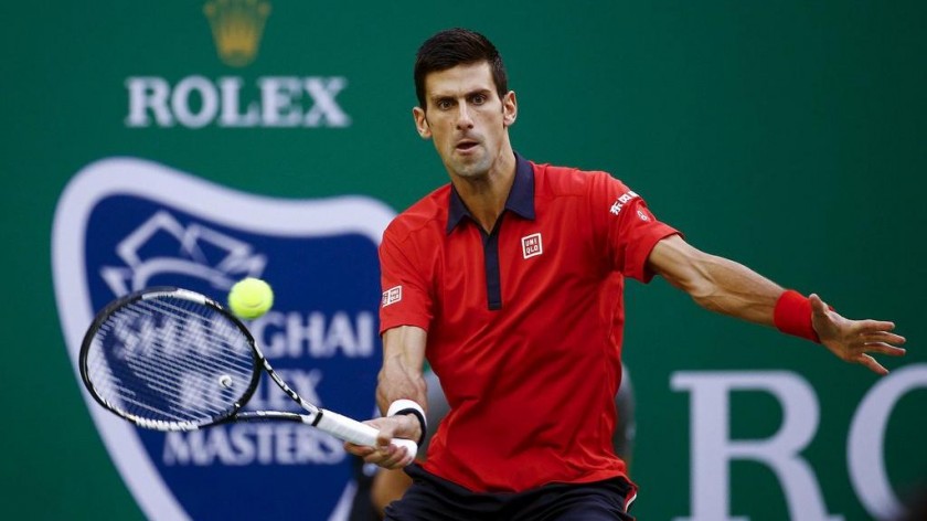 Tennis World No1 Novak Djokovic graceful in his Uniqlos  runiqlo
