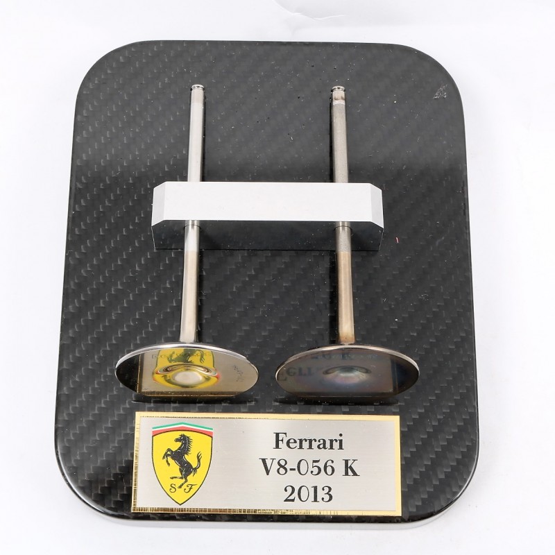 Ferrari 2013 Engine Valves - Signed by Mattia Binotto