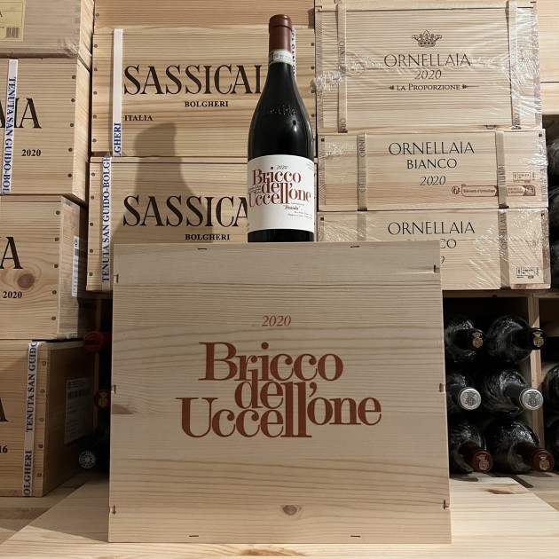 Bricco dell'Uccellone 2020 Braida - Wood box 6 Bottles