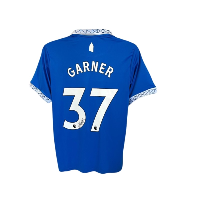 James Garner's Everton 2023/24 Signed Replica Shirt