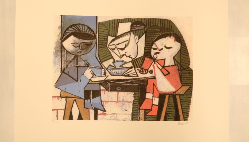 Pablo Picasso Signed Lithograph