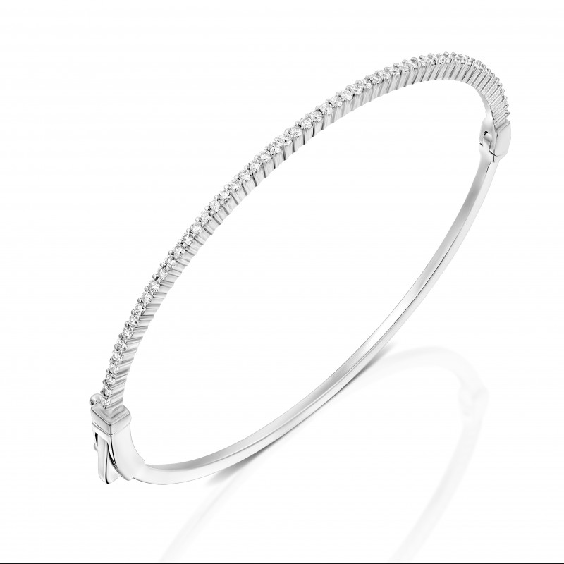 House of Oliva White Gold Bracelet