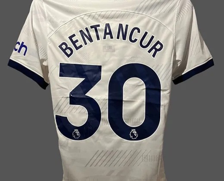 Rodrigo Bentancur's Tottenham Hotspur 2023/24 Signed Official Shirt 