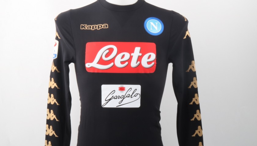 Callejon Match issued / worn Shirt, Serie A 16/17 - Signed