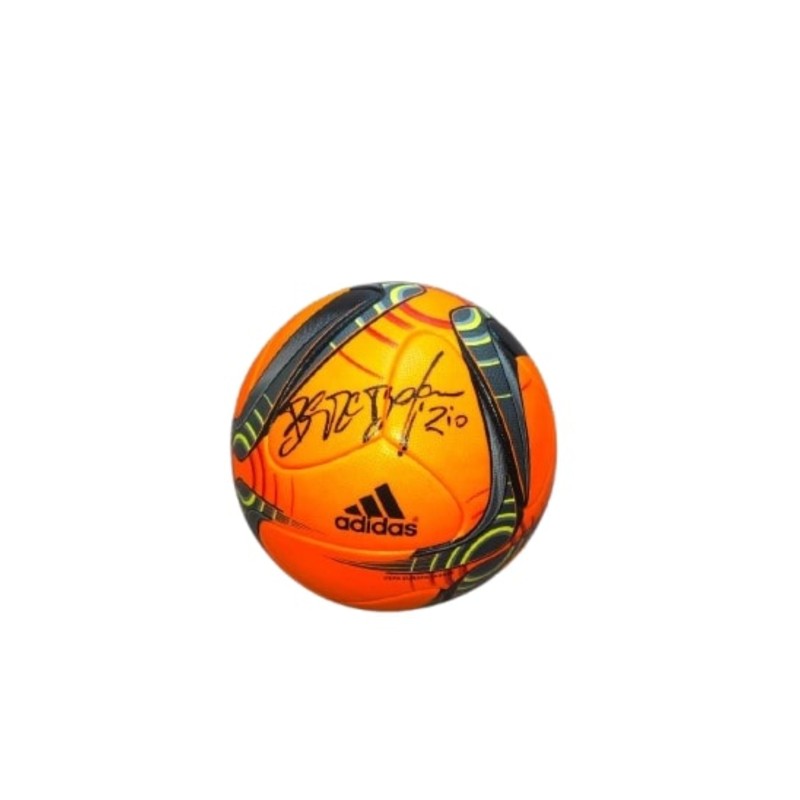 Europa League Official Ball - Signed by Giuseppe Bergomi