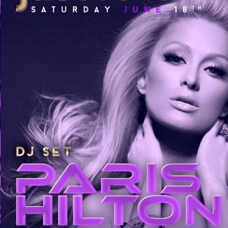 Dj set by Paris Hilton: Spend the night in the VIP Area at the Just Cavalli Club, Milan, - 18 June