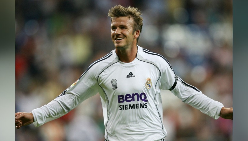 Beckham's Official Real Madrid Signed Shirt, 2006/07