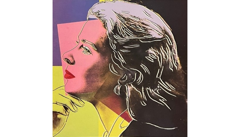 Portraits of Ingrid Bergman by Andy Warhol