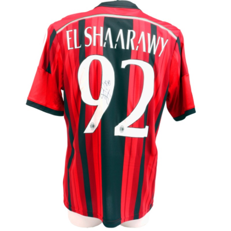 El Shaarawy Signed 2014/2015 Milan Issued Shirt