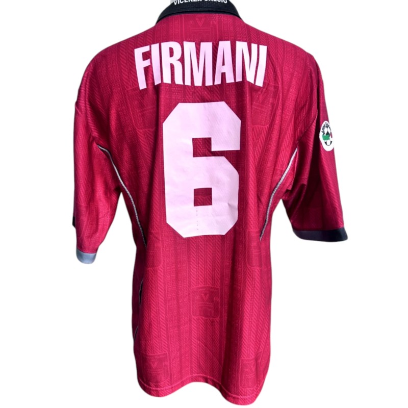 Firmani's Vicenza Calcio Match-Worn Shirt, 1998/99