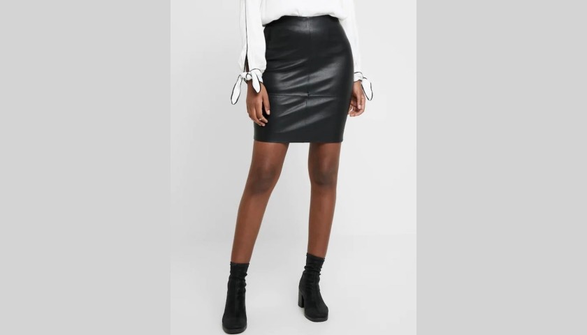 Vila Leather Skirt Donated by Michelle Heaton
