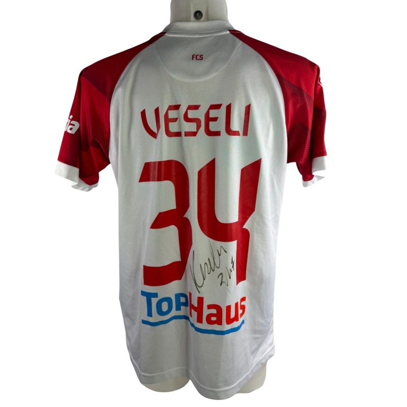 Veseli's Signed Unwashed Shirt, Sudtirol vs Mantova 2026