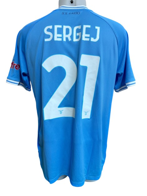 Sergej's Unwashed Lazio Shirt, 2022/23