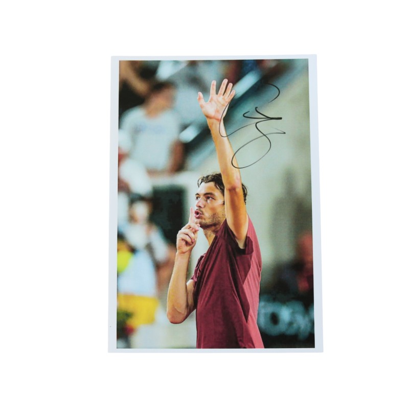 Photograph - Signed by Taylor Fritz