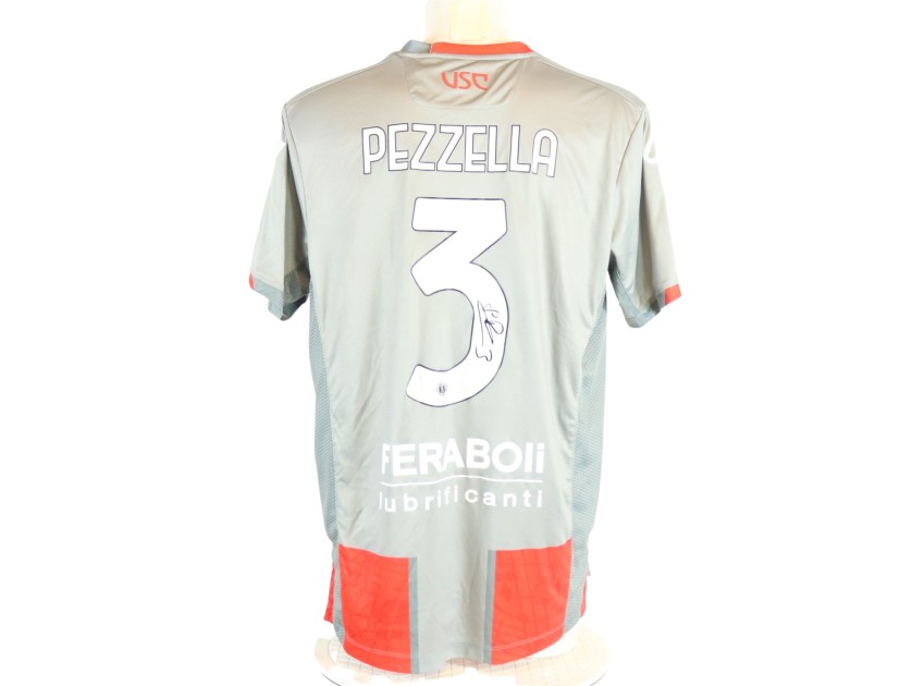 Pezzella's Signed Unwashed Shirt, Cremonese vs Torino 2026
