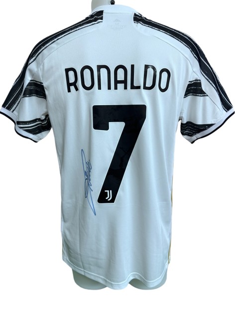 Ronaldo's Juventus Official Signed Shirt, 2020/21 