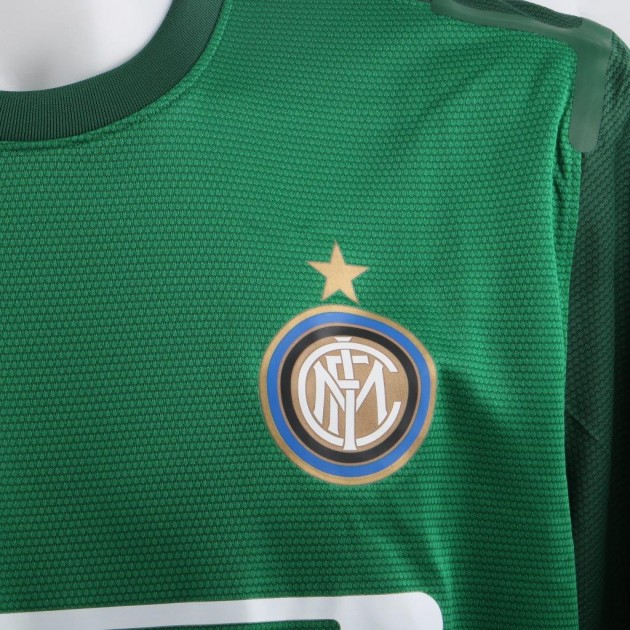 Handanovic shirt, issued/worn Serie A 2012/2013